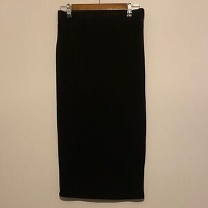 Universal Thread Elegant Black Pencil Skirt
